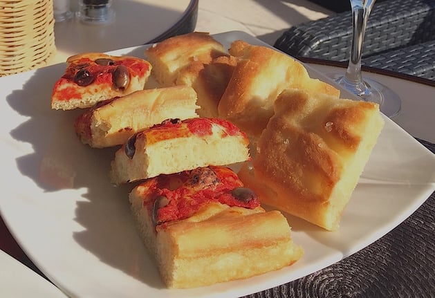 Focaccia, Italian food, Liguria